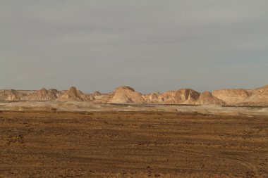 Mısır Sahrası 'ndaki Farafra' daki Beyaz Çöl.
