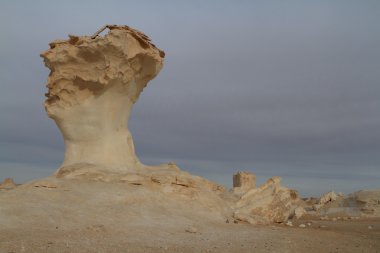Mısır Sahrası 'ndaki Farafra' daki Beyaz Çöl.