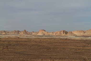 Mısır Sahrası 'ndaki Farafra' daki Beyaz Çöl.