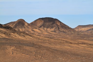 Mısır'ın Sahra siyah çöl