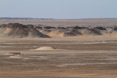 Mısır'ın Sahra siyah çöl