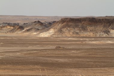 Mısır'ın Sahra siyah çöl