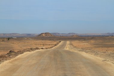 Mısır Sahrası 'ndaki Farafra' daki Beyaz Çöl.