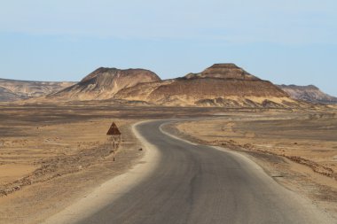 Mısır'ın Sahra siyah çöl