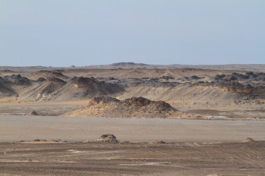 Mısır'ın Sahra siyah çöl