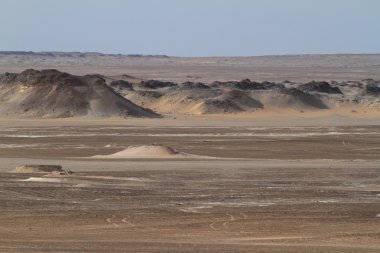 Mısır'ın Sahra siyah çöl