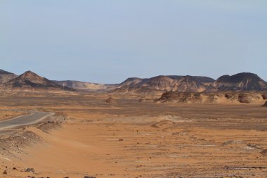 Mısır'ın Sahra siyah çöl