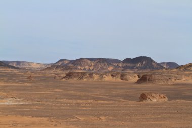 Mısır'ın Sahra siyah çöl