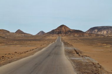 Mısır'ın Sahra siyah çöl