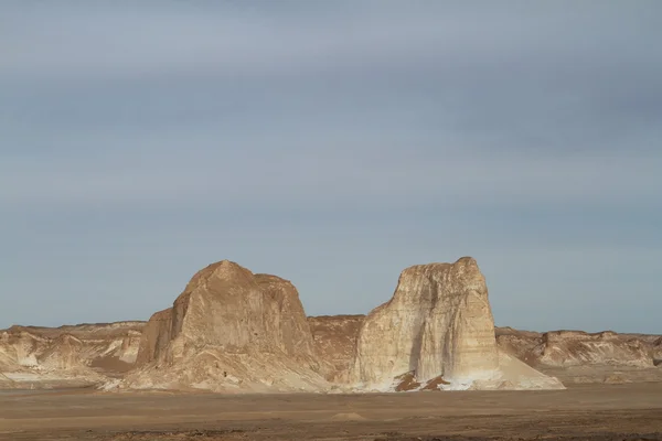 De Witte Woestijn bij Farafra in de Sahara van Egypte — Stockfoto