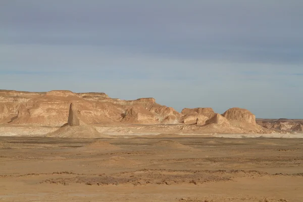 エジプトのサハラのファラフラの白い砂漠 — ストック写真