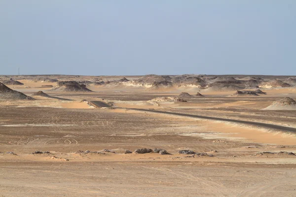 Mısır Sahrası 'ndaki Farafra' daki Beyaz Çöl.