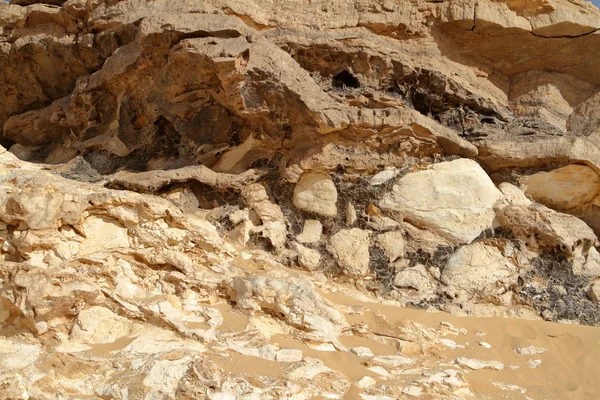 La Gruta de Cristal del Desierto Blanco en el Sahara de Egipto — Foto de Stock