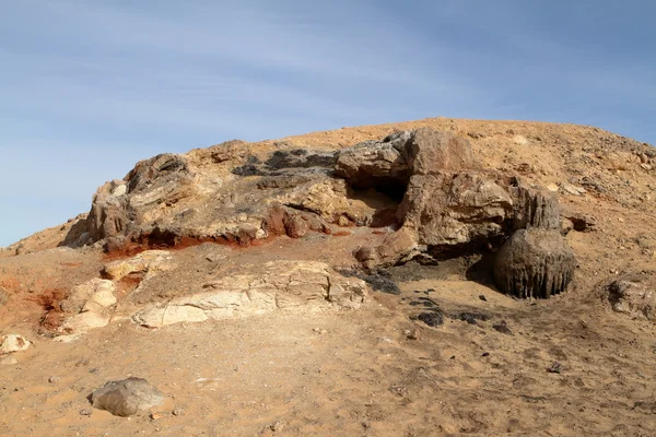 Crystal jeskyně z bílé pouště v Egyptě Sahara — Stock fotografie