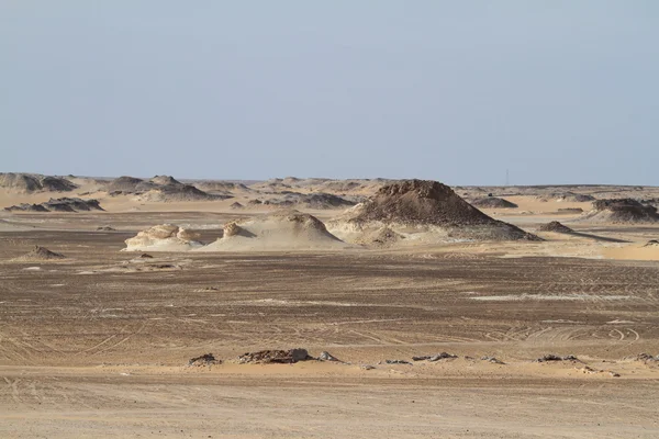 Mısır Sahrası 'ndaki Farafra' daki Beyaz Çöl.