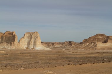 The White Desert at Farafra in the Sahara of Egypt clipart