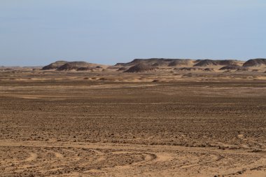 Mısır'ın Sahra siyah çöl