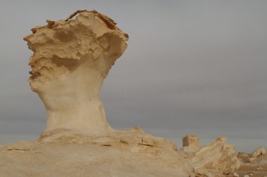 Mısır Sahrası 'ndaki Farafra' daki Beyaz Çöl.
