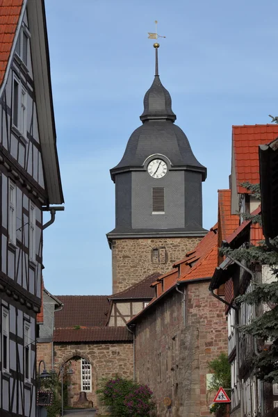 Die Schlosskirche von Herleshausen — Stockfoto