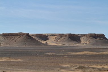Mısır Sahrası 'ndaki Farafra' daki Beyaz Çöl.