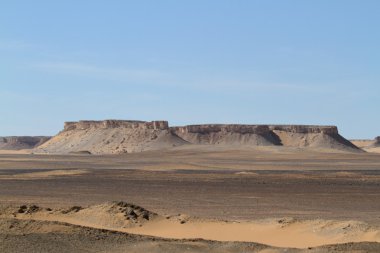 Mısır Sahrası 'ndaki Farafra' daki Beyaz Çöl.