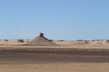 Mısır Sahrası 'ndaki Farafra' daki Beyaz Çöl.