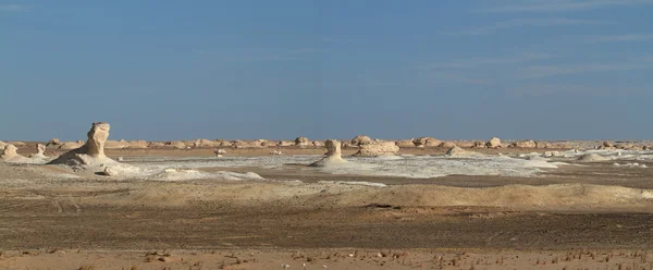 이집트 의사하라 사막에 있는 파라우라 흰 사막 — 스톡 사진