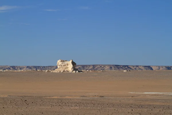 O deserto branco em Farafra, no Saara do Egito — Fotografia de Stock