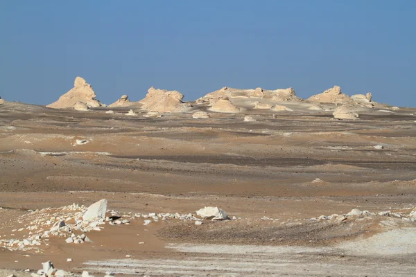 Le désert blanc de Farafra au Sahara égyptien — Photo