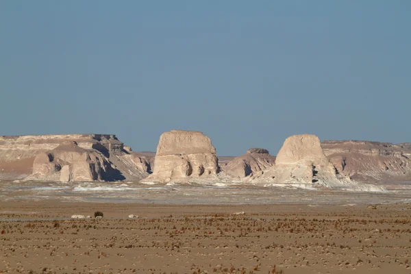 A fehér sivatag Farafrában, Egyiptom Szaharában — Stock Fotó