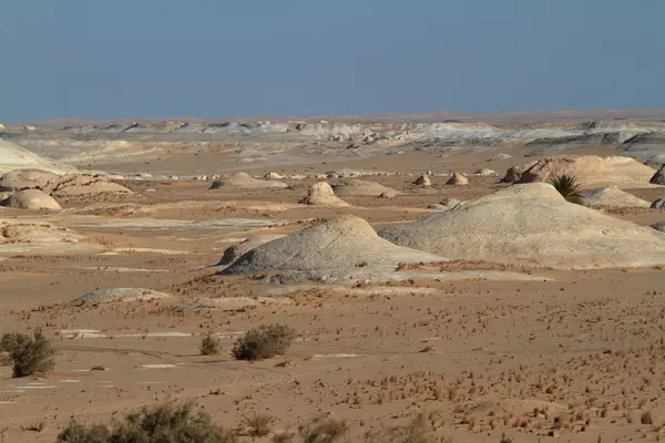 The White Desert at Farafra in the Sahara of Egypt — Stock Photo, Image