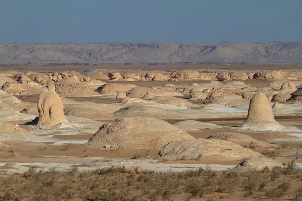 The White Desert at Farafra in the Sahara of Egypt — Stock Photo, Image