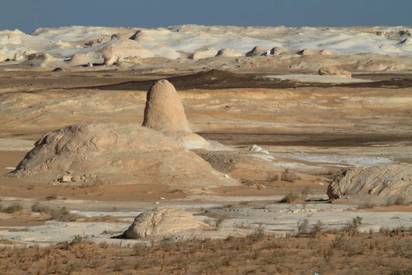 The White Desert at Farafra in the Sahara of Egypt — Stock Photo, Image