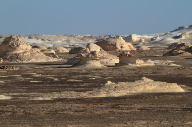 Mısır Sahrası 'ndaki Farafra' daki Beyaz Çöl.