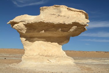 Mısır Sahrası 'ndaki Farafra' daki Beyaz Çöl.