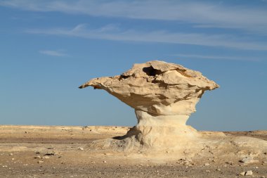 Mısır Sahrası 'ndaki Farafra' daki Beyaz Çöl.