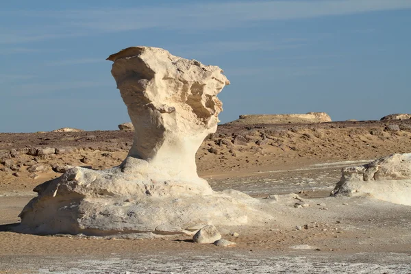 Die Weiße Wüste bei Farafra in der Sahara Ägyptens — Stockfoto