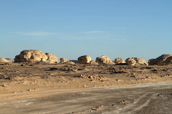 Den vita öknen i Farafra i Sahara i Egypten — Stockfoto