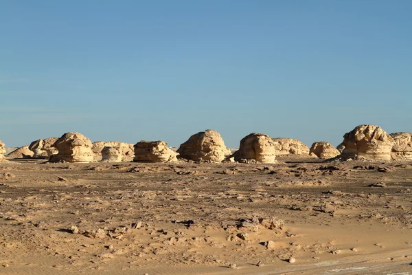 Le désert blanc de Farafra au Sahara égyptien — Photo