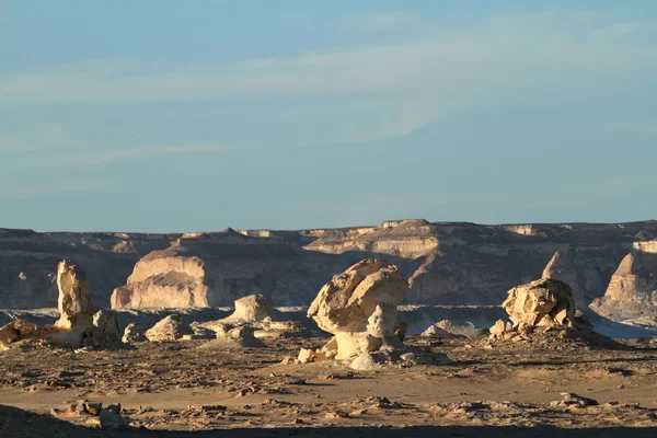 The White Desert at Farafra in the Sahara of Egypt — Stock Photo, Image