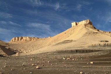 Mısır Sahrası 'ndaki Farafra' daki Beyaz Çöl.