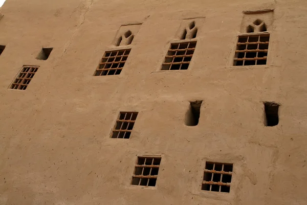 La ville d'El Qasr dans le désert du Sahara en Egypte — Photo