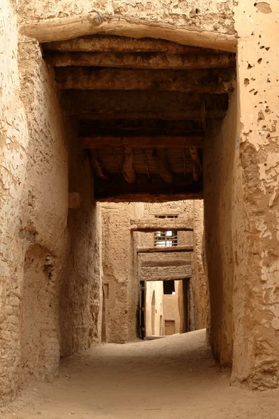 Staden El Qasr i Saharaöknen i Egypten — Stockfoto