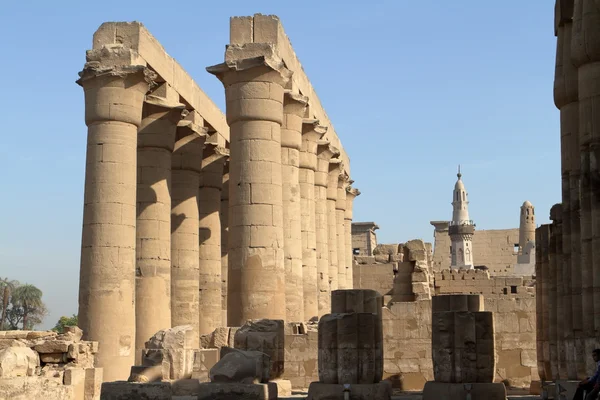 O templo de luxor no Egito — Fotografia de Stock