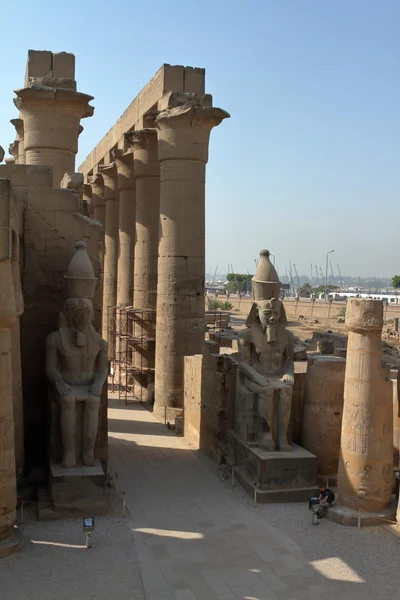 O templo de luxor no Egito — Fotografia de Stock