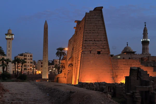 Le temple du luxor en Egypte — Photo