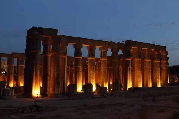 Chrám luxoru v Egyptě — Stock fotografie