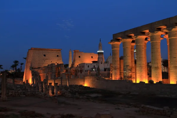 Chrám luxoru v Egyptě — Stock fotografie