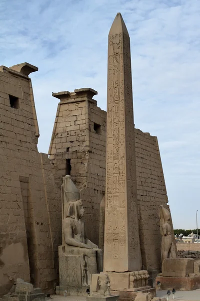 O templo de luxor no Egito — Fotografia de Stock