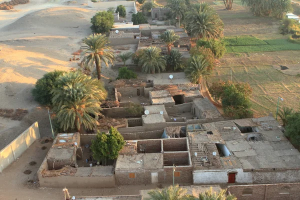 Dörfer in der Nähe von Assuan in Ägypten — Stockfoto